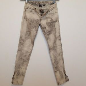 NEW Armani Exchange Acid Wash Jeans